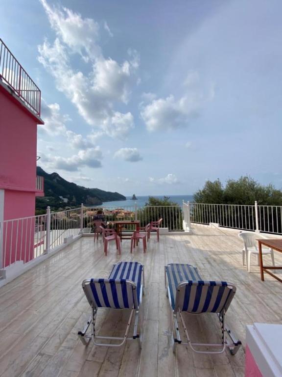 Sea View Hostel Rooms Agios Gordios  Exterior foto